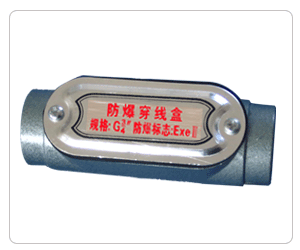 直通防爆穿线盒